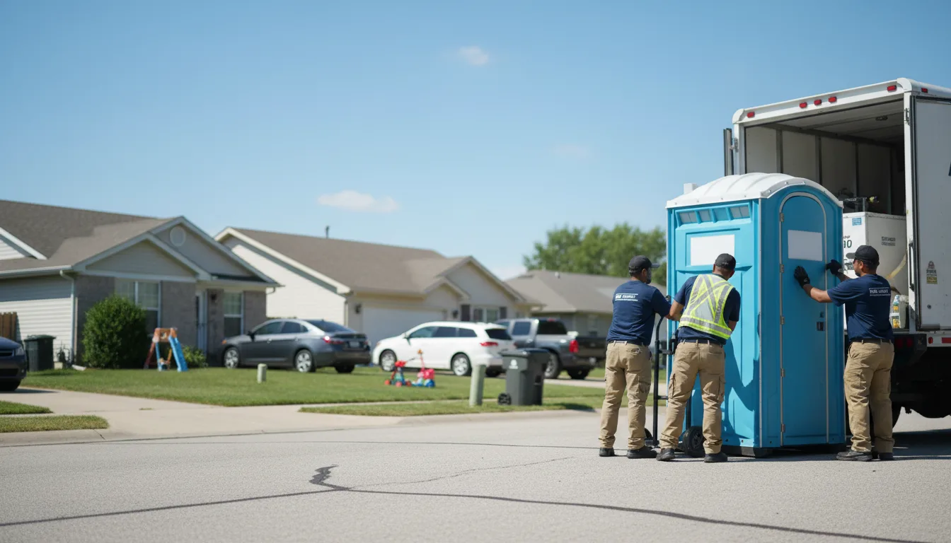Standard Porta Potty Rentals in Grosse Pointe, MI near me